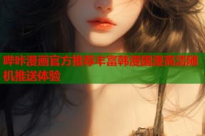 哔咔漫画官方推荐丰富韩漫国漫高清随机推送体验