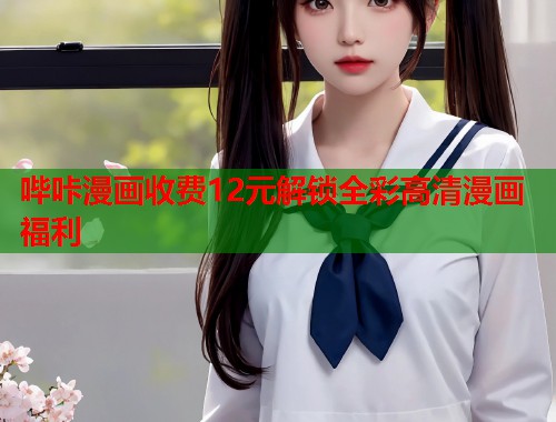 哔咔漫画收费12元解锁全彩高清漫画福利  第1张