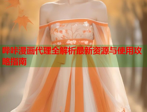哔咔漫画代理全解析最新资源与使用攻略指南  第1张